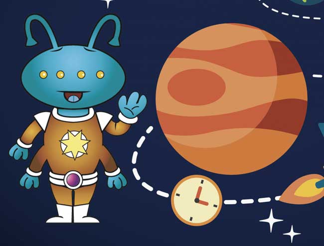 escape room Madrid Finding the right planet