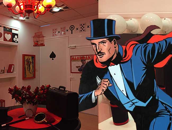 escape room Valencia El enigmático mago Mandrake