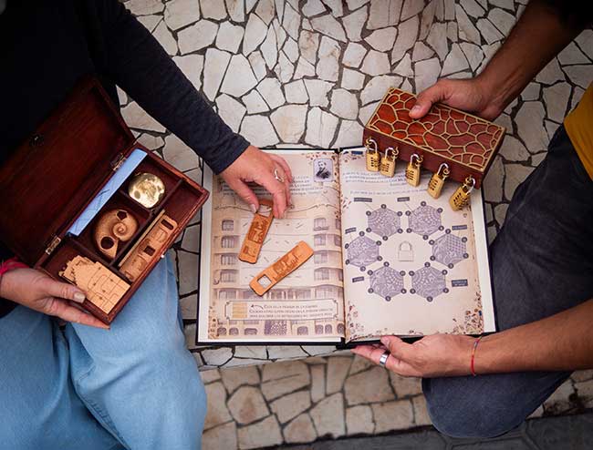 escape room Barcelona Gaudí y el tesoro escondido