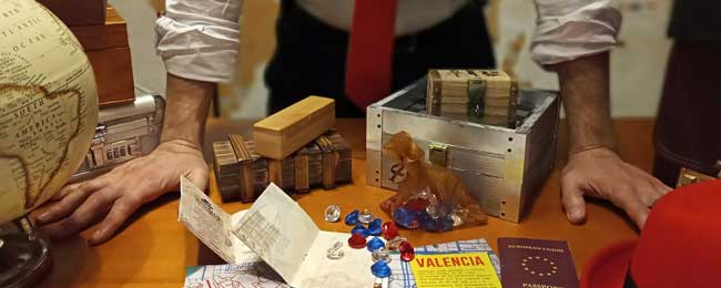 escape room Valencia Sandiego: Agencia de detectives