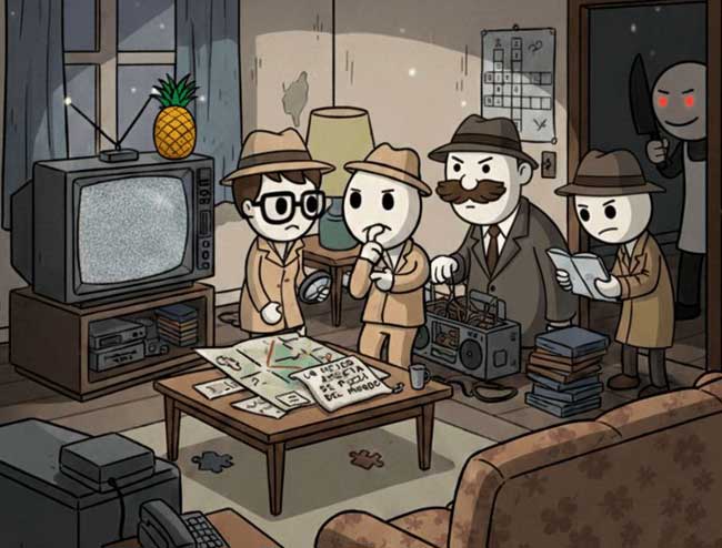 escape room Sevilla Pizza con piña