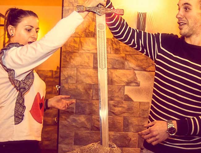 escape room Asturias La espada de San Galgano