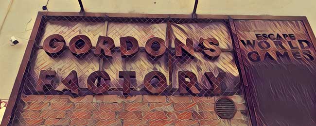 escape room Barcelona Gordon's factory "Ratas de cloaca"