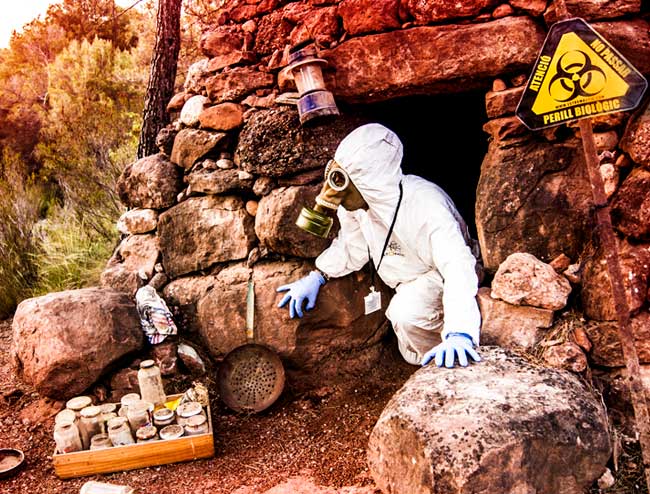 escape room Barcelona Zona de quarantena