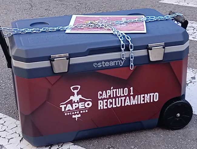 escape room Madrid TAPEO Escape Box