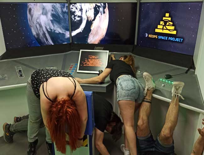 escape room Lleida Space project