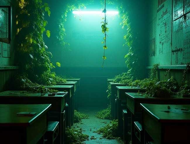 El aula de botánica