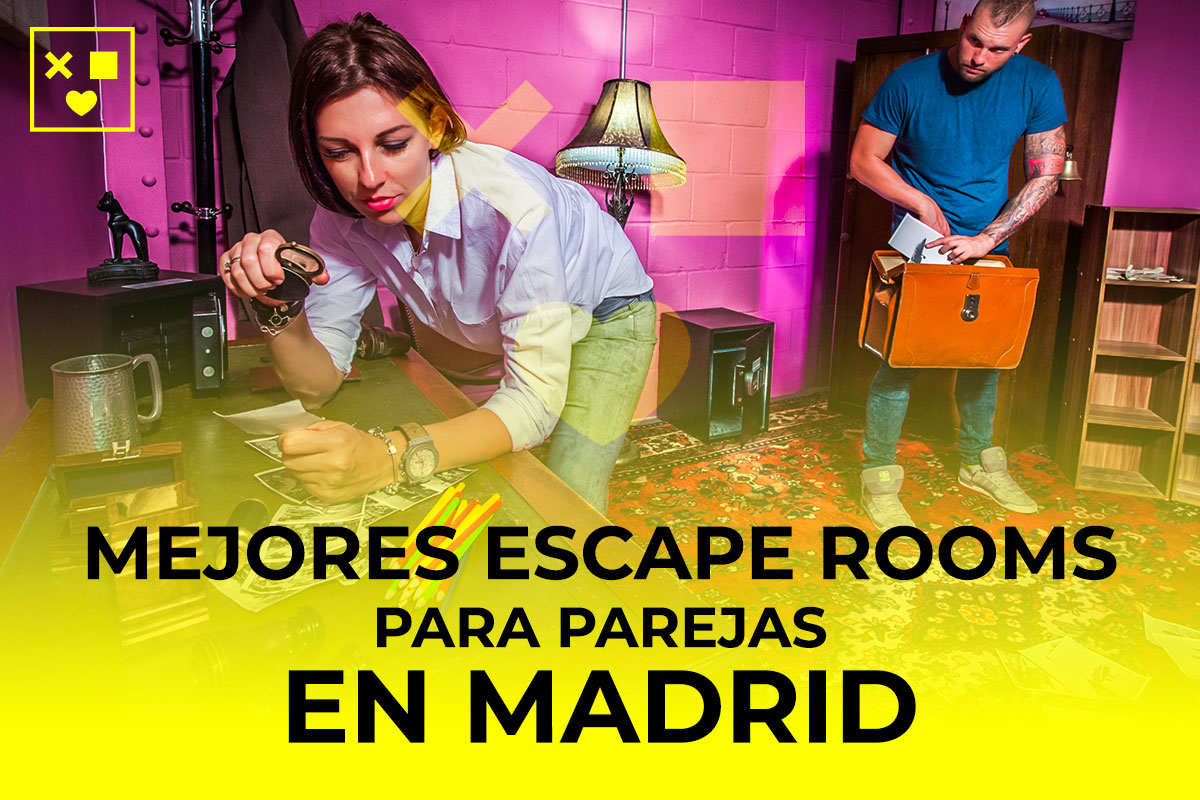 Mejores escape rooms parejas Madrid