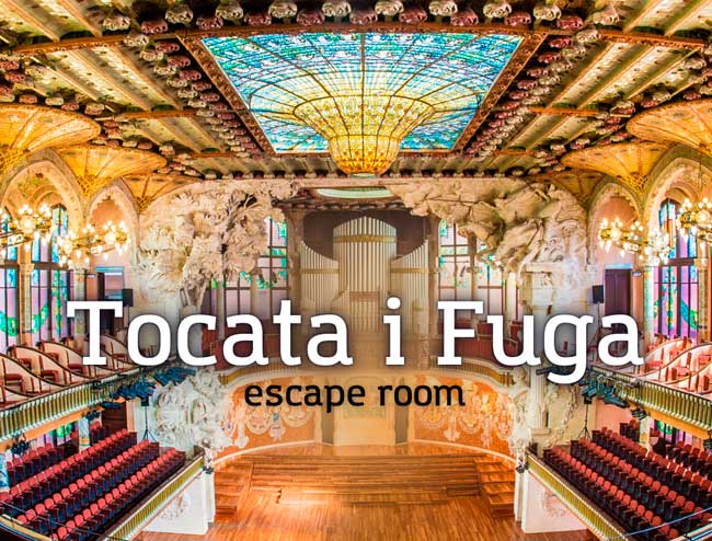 escape room Barcelona Tocata i Fuga
