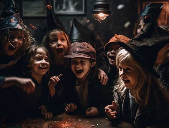 escape room Barcelona El Proyecto de la Bruja Kids